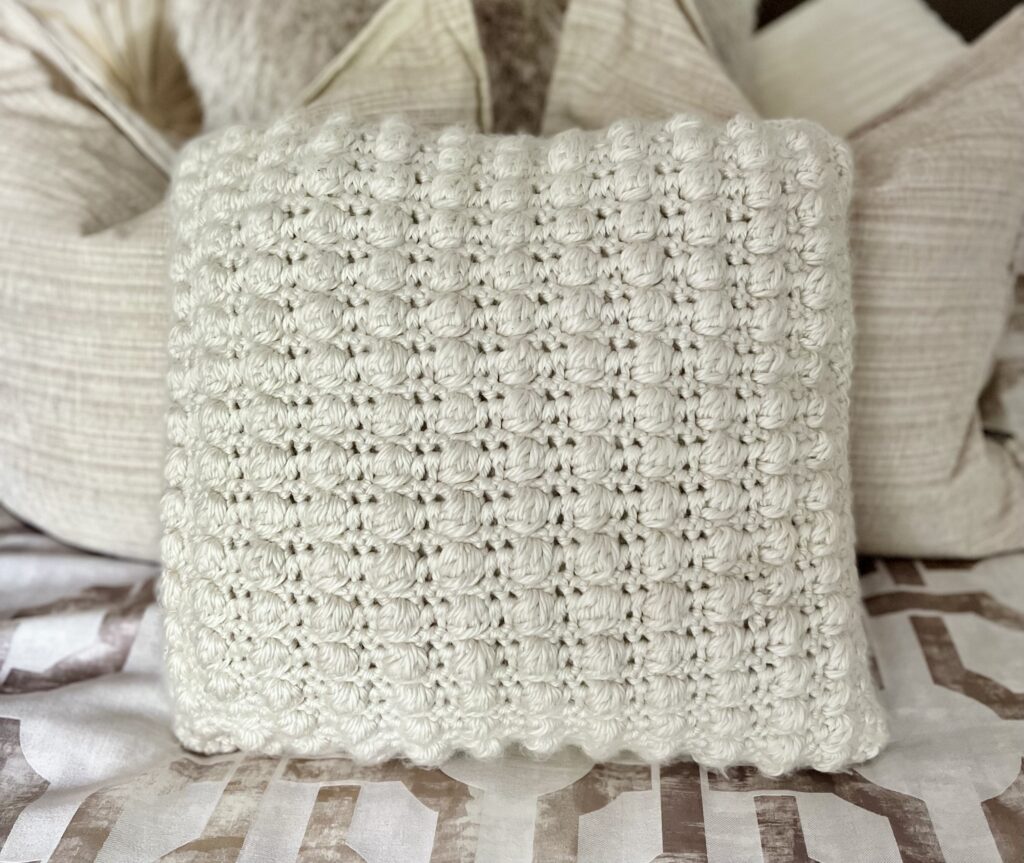 crochet pillow 