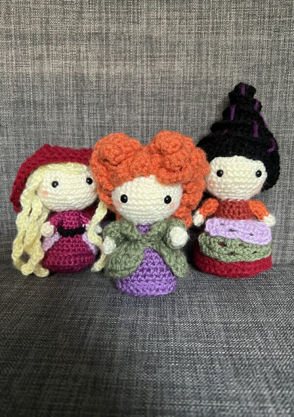 Witch Sisters Crochet Pattern