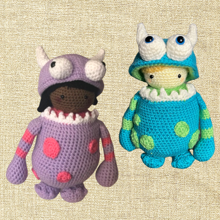 Kids in Monster Suits Crochet Pattern - CozyHeights