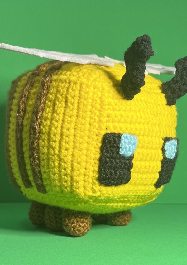 Video Game Bee Crochet Pattern